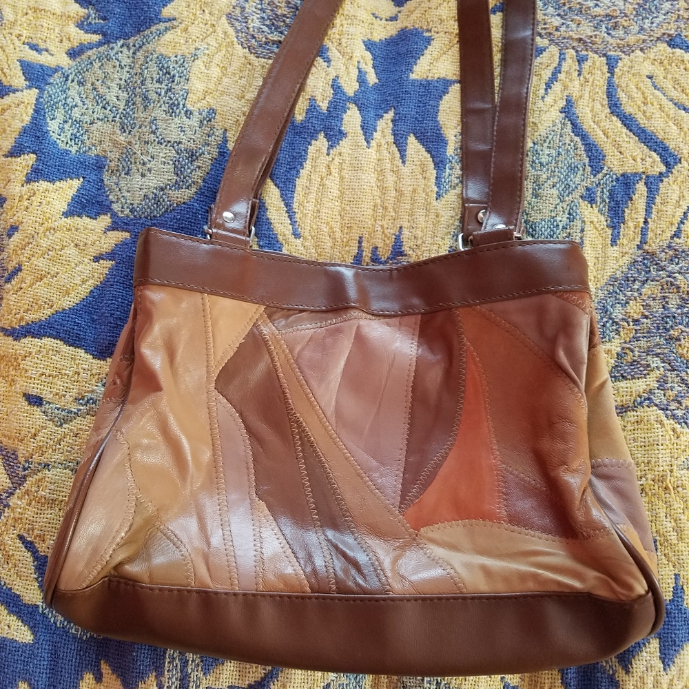 Patchwork Leather Purse - image 6